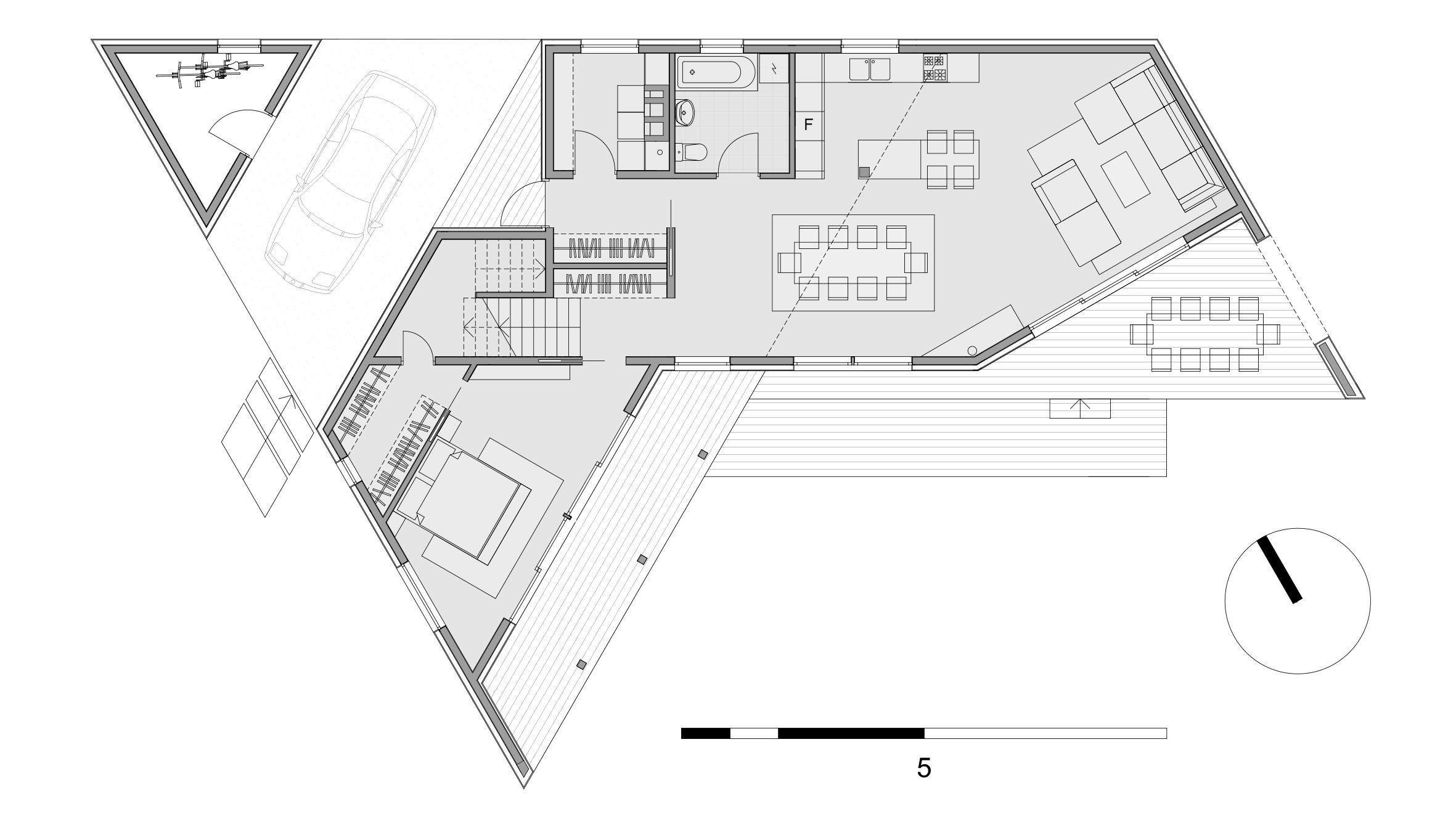 Design drawing for Wing house, Brest region, Belarus.